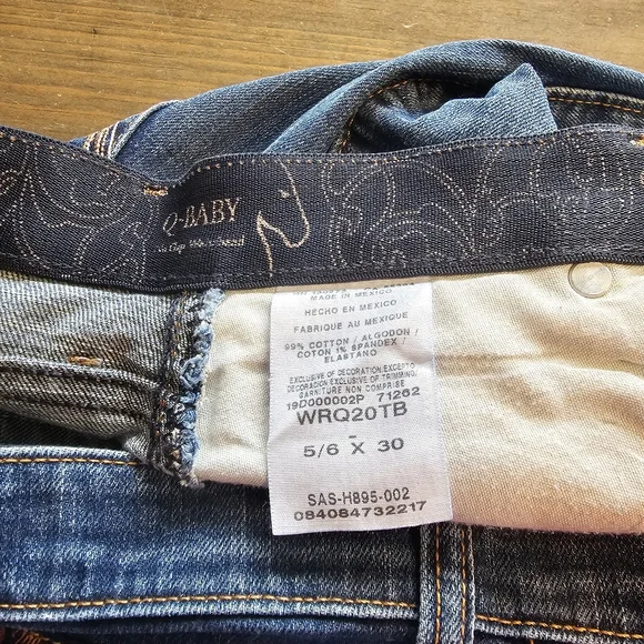 Two Pair Q-Baby Wrangler Jeans 5/6 - Picture 4 of 7